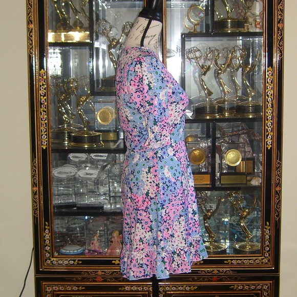 ASOS PARISIAN FLORAL PRINT DRESS US6 UK10 - Picture 5 of 5